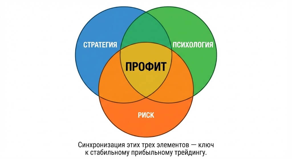 Взаимосвязь стратегии, психологии и риск-менеджмента в прибыльной торговле