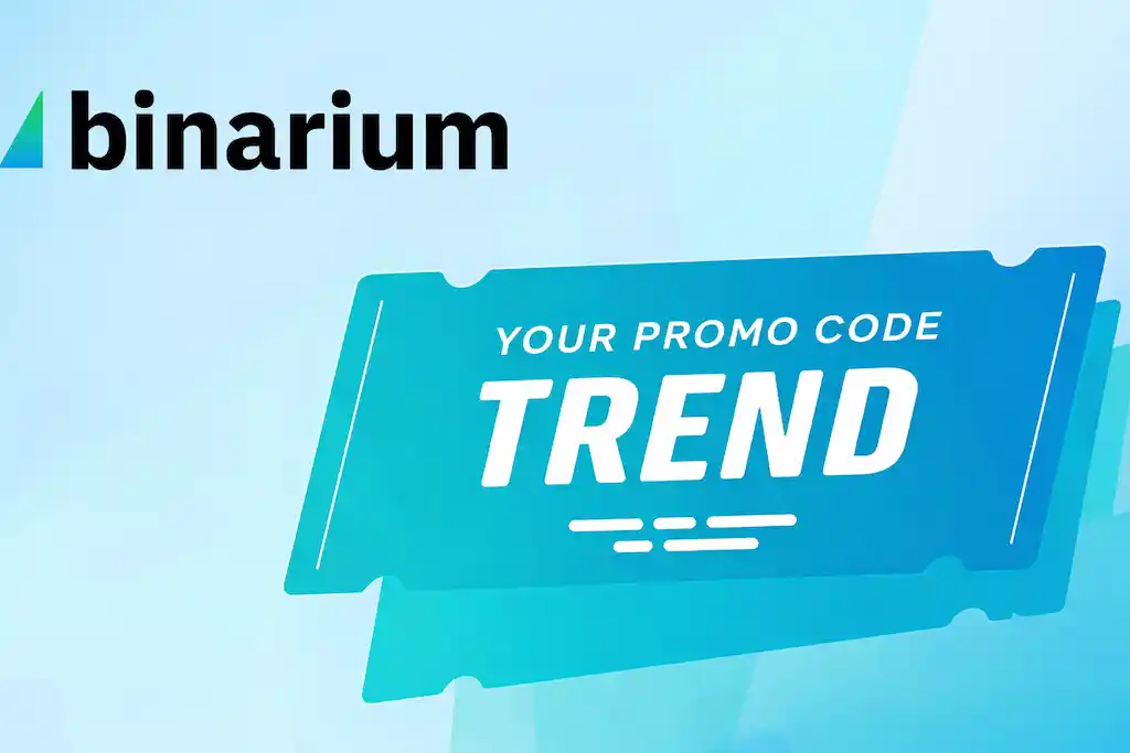 Código promo TREND para Binarium: bono 100% en el primer depósito