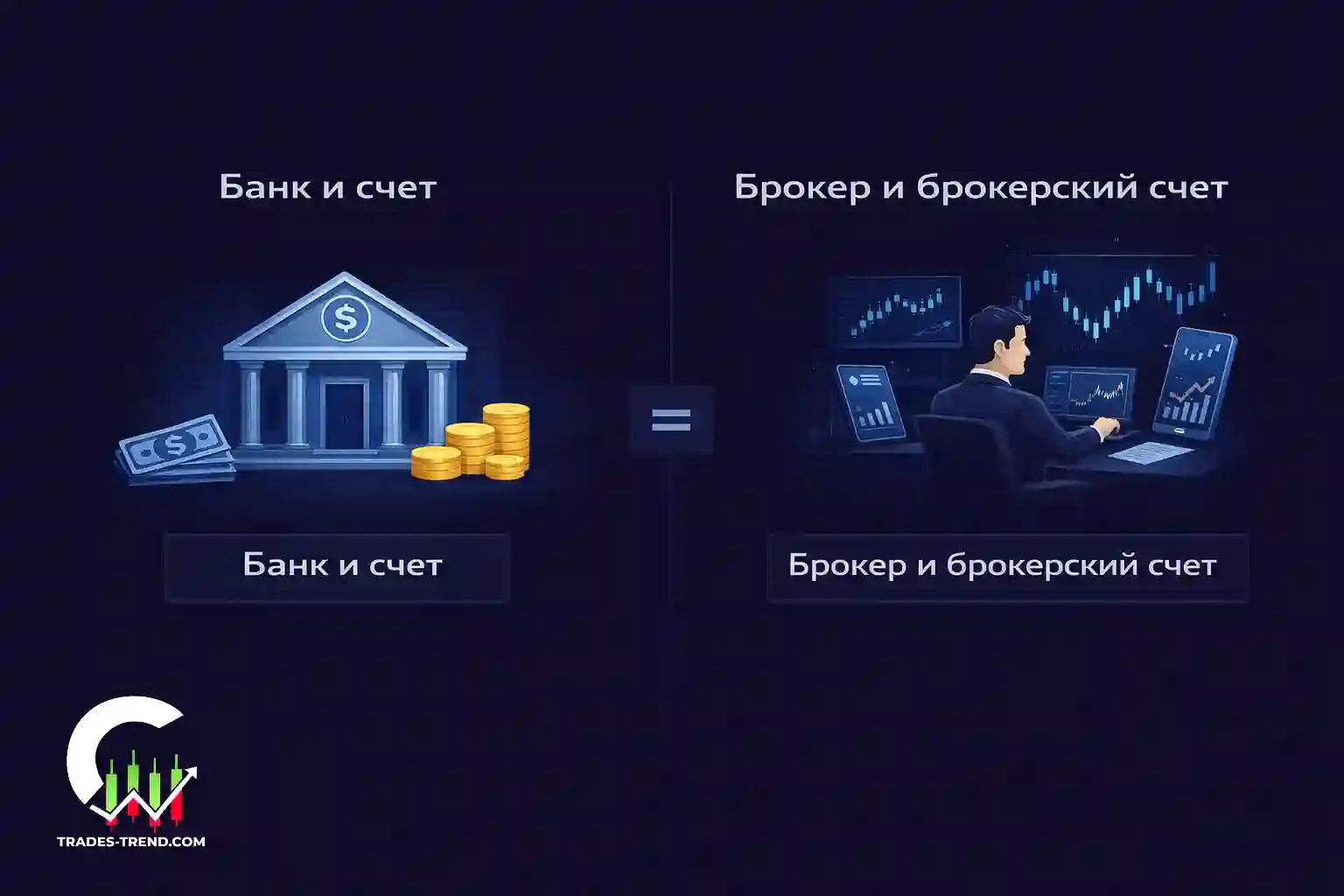 Брокер и брокерский счет - простое объяснение