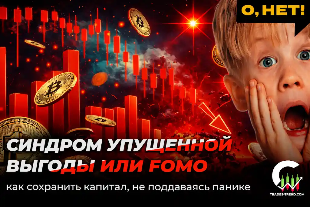 Схема возникновения FOMO в трейдинге — от импульса до ошибки