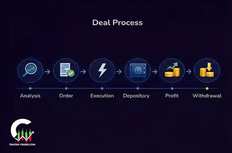 Step-by-step: how trades are executed through a broker