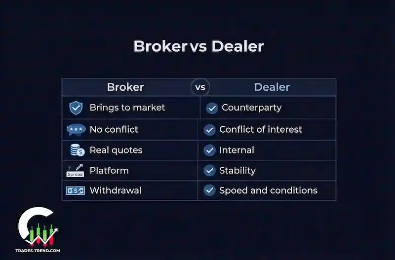 Broker vs dealer: key difference and potential conflict of interest