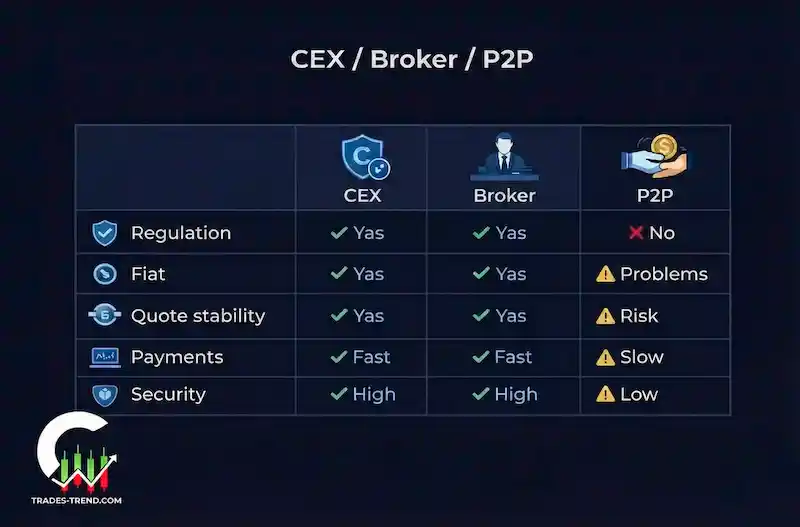 Intermediary on a crypto exchange: key specifics