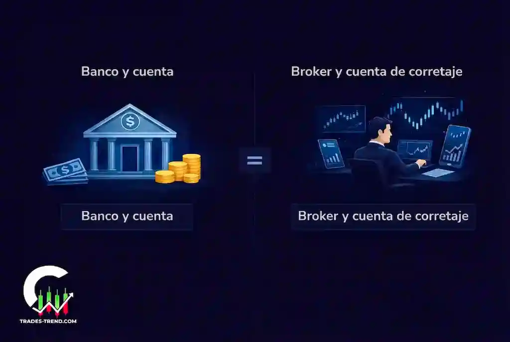 Bróker y cuenta de corretaje: explicación simple