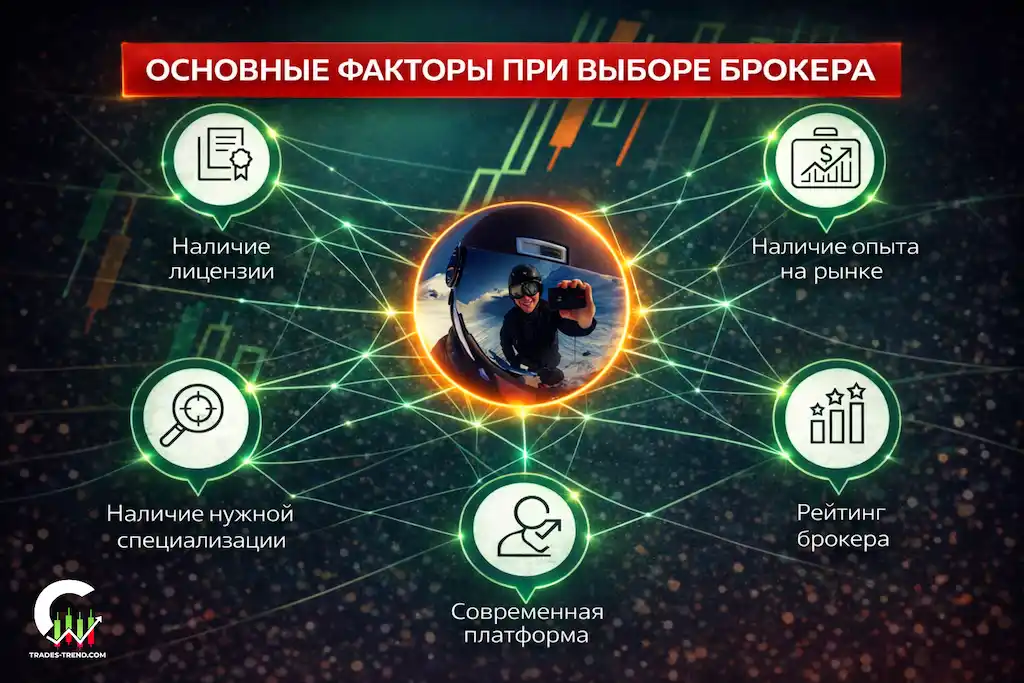 Основные факторы при выборе брокера